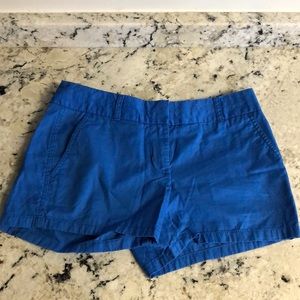 J. Crew blue shorts